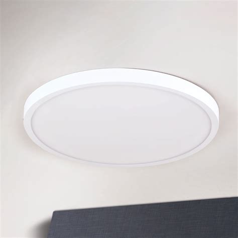 Plafonnier LED ultra plat Lero Ø 40 cm Luminaire fr