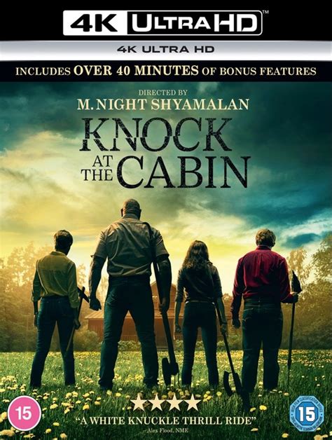 Knock At The Cabin 4K Ultra HD Blu Ray Free Shipping Over 20 HMV