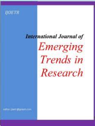 ABOUT International Journal Of Emerging Trends In Research