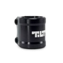 Tilt Arc Double Clamp Black Scooterpro