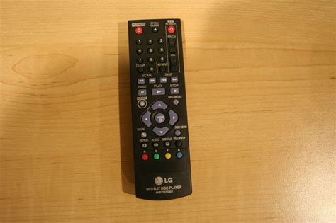 LG AKB73615801 Blu Ray Disc Player Remote Control With Out Battery