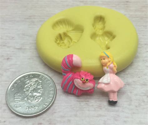 Xl Cat Face Alice In Wonderland Silicone Mold Christines Molds