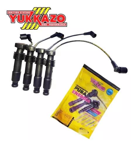 Set Cables Bujías Spark 06 12 Original Usa Yukkazo MercadoLibre