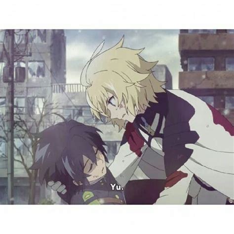 Mikaela And Yuichiro Hyakuya Seraph Of The End Owari No Seraph Seraphim