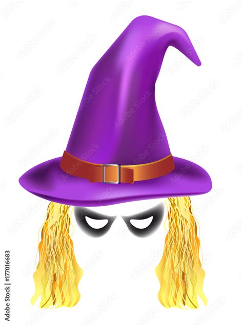 Witch Face Vector