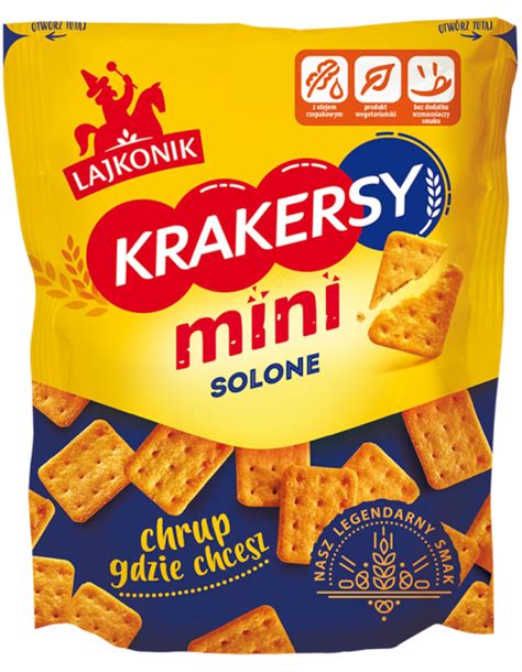 Mini Krakersy Solone Lajkonik Legendarny Smaklajkonik Legendarny Smak