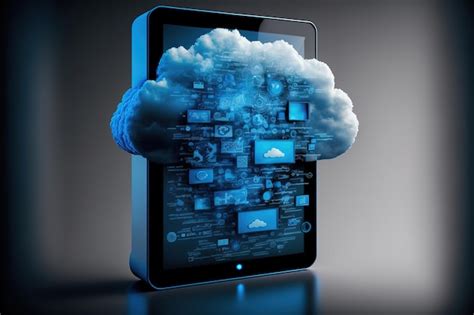 Premium Photo Cloud Computing Concept