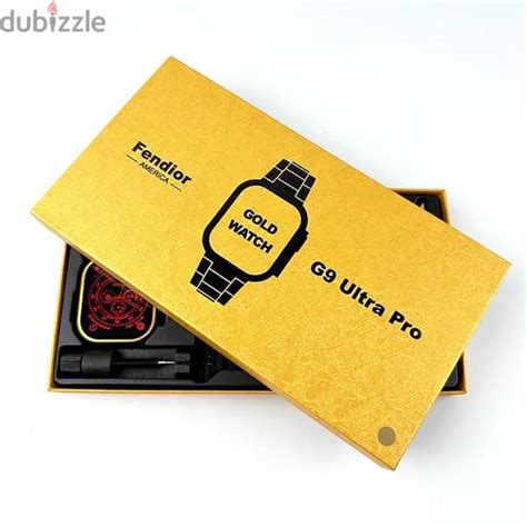 G9 Ultra Pro Smart Watch Fendior America Gold Edition Jewelry