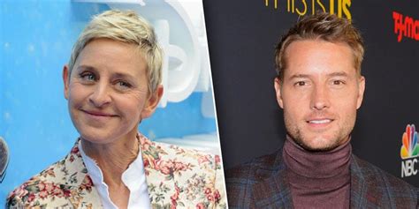 Ellen Degeneres And Justin Hartley Act In A Spoof Of ‘this Is Us