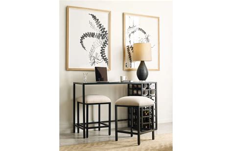 Wine Console Table W Stools Room Image