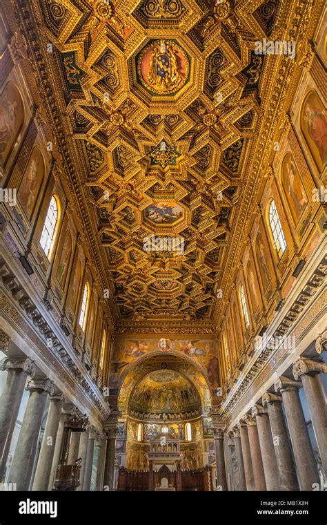 The Basilica of Santa Maria in Trastevere is one of the oldest churches ...