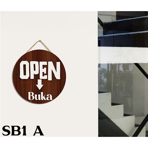 Jual Sign Board Kayu Aesthetic 3d Bisa Costum Nama Persuhaan Usaha