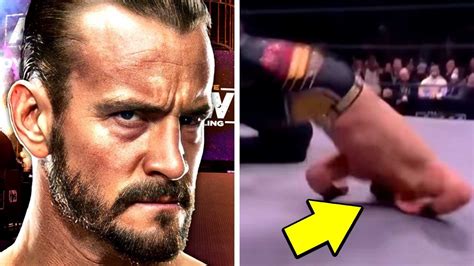 Suspended Aew Star Released Aew Main Event Gone Wrong Cm Punk Shown