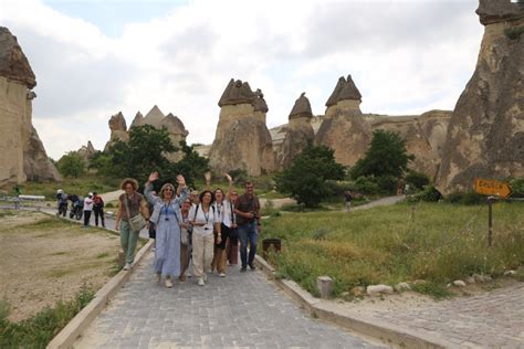 Kapadokya yı 7 ayda 2 milyondan fazla turist ziyaret etti Son Dakika