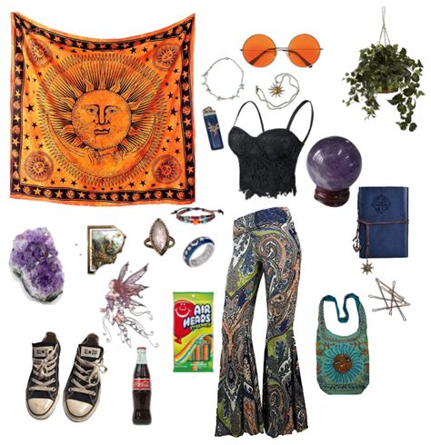 Hippie Witch Outfit Shoplook Hippie Style Clothing Hippie Outfits