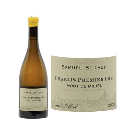 Chablis Er Cru Mont De Milieu Domaine Samuel Billaud