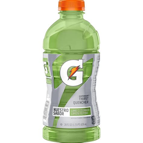 15 Units Gatorade Cucumber Lime 28 Oz