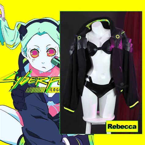 Rebecca From Cyberpunk: Edgerunners Costume Carbon Costume, 56% OFF