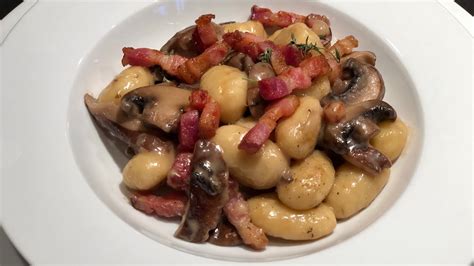 Recette De Gnocchis Aux Champignons Simple Facile Et Rapide Youtube