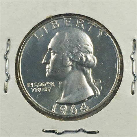 1964 Proof Silver Washington Quarter*DCAM | Property Room