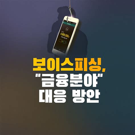 보이스피싱 피해 대응 방안 금융분야 어떻게 바뀌나 메모하며 성장하기