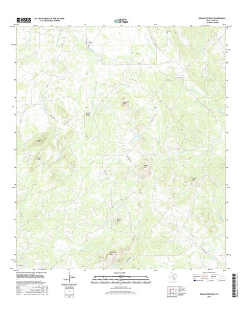 Mytopo Enchanted Rock Texas Usgs Quad Topo Map