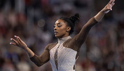 Simone Biles Aims To Qualify For Third Olympics At Us Gymnastics Trials