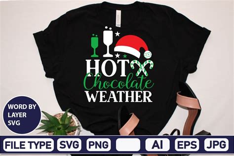 Hot Chocolate Weather SVG Cut File