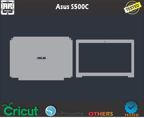 Asus S500C Skin Template Vector ARMOBILESKIN