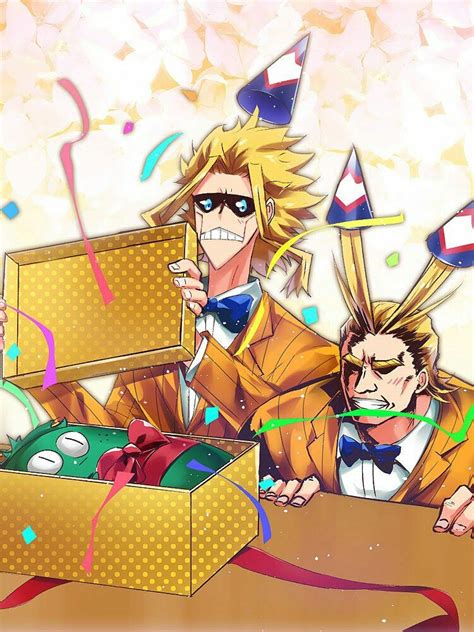 All Might Happy Birthday 2018 Hero Boku No Hero Academia Anime