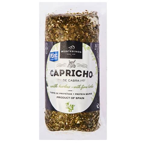 Montesinos Capricho De Cabra Goat Cheese With Herbs 145 G Buy Soft