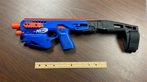 Nerf gun: Real weapon disguised as toy found in drug raid - CNN