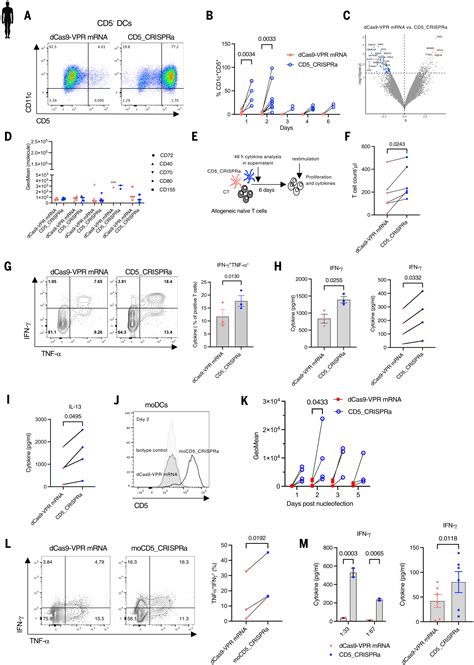 Cd5 Expression By Dendritic Cells Directs T Cell Immunity And Sustains