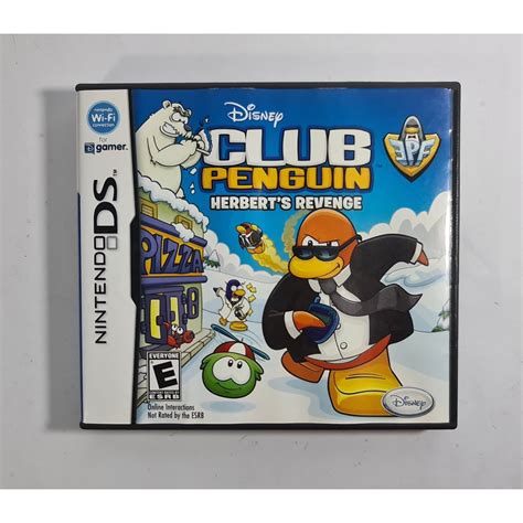 Jogo Club Penguin Herbert S Revenge Nintendo Ds Original Shopee Brasil