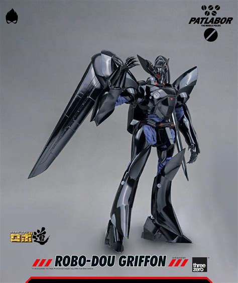 Threezero Mobile Police Patlabor Action Figure Robo Dou Griffon 24 Cm