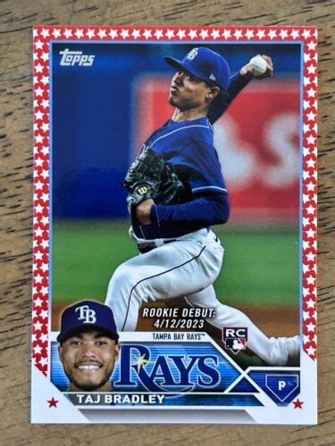 Taj Bradley Topps Update Independence Day Rookie Debut Rc Us