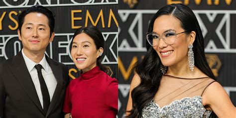 Beef Stars Steven Yeun Ali Wong Arrive For Emmy Awards Ali