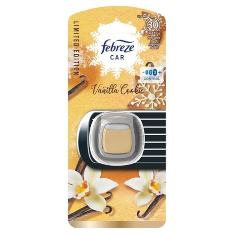 Febreze Car Clip Air Freshener Vanilla Ocado