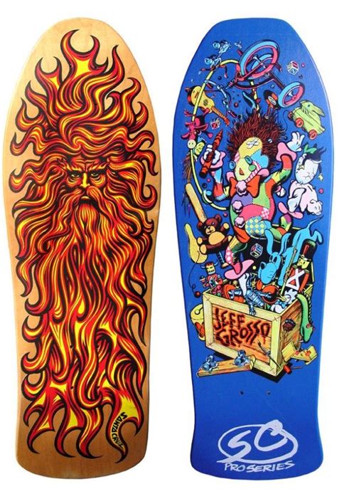 Santa Cruz Skateboard Art By Jim And Jimbo Phillips Skateboard Art