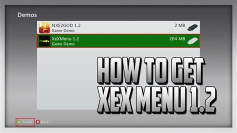 Como Instalar O Xex Menu Xbox Rghjtag Youtube