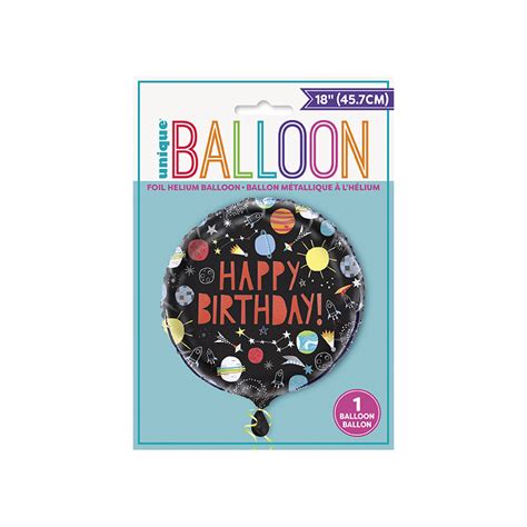 Folienballon Happy Birthday Als Partydeko Zum Geburtstag Kaufen