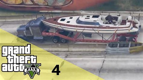 Chasing A Yacht Gta Story Mode Youtube