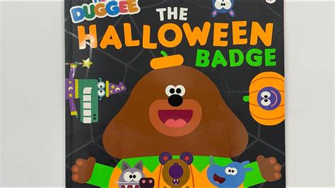 Hey Duggee Book The Halloween Badge Youtube