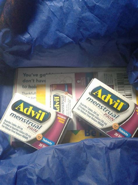 Smiley360 Advil menstrual pain kit it a powerfulrelief for cramps and ...