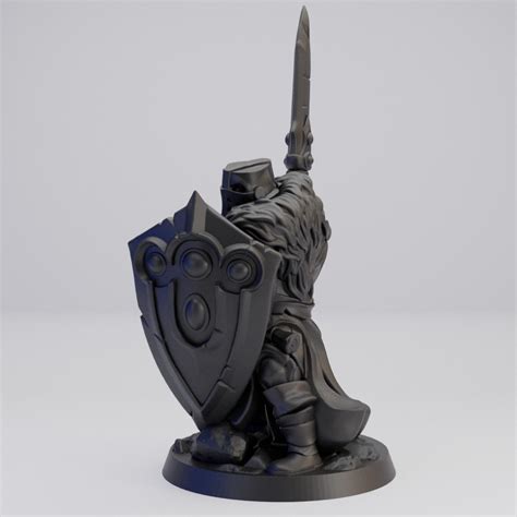 Hot Goblin パラディン男性B ミニチュア ホットゴブリン 槍と盾の戦士