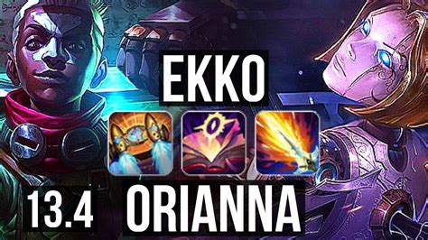 Ekko Vs Orianna Mid M Mastery Games Legendary