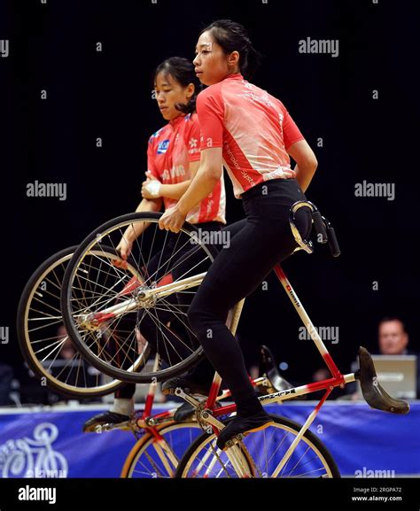 Hong Kong Compete In The Womens Elite Artistic Cycling Pair