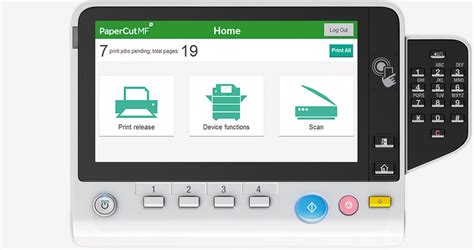 Papercut Mf Print Copy And Scanning Control For Konica Minolta Mfds