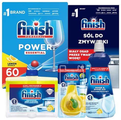 Finish Zestaw Do Zmywarki Power Essential Sztuk Tabletki Finish