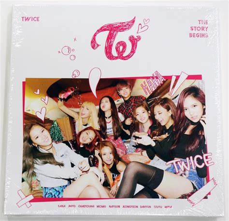 TWICE The Story Begins 1st Mini Album With Extra Gift Photocards